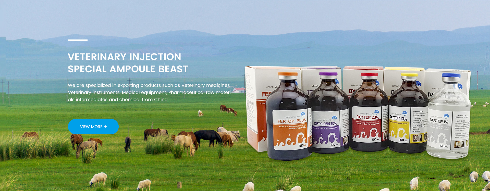 Veterinary products, Veterinary injection, Veterinary medicine THC